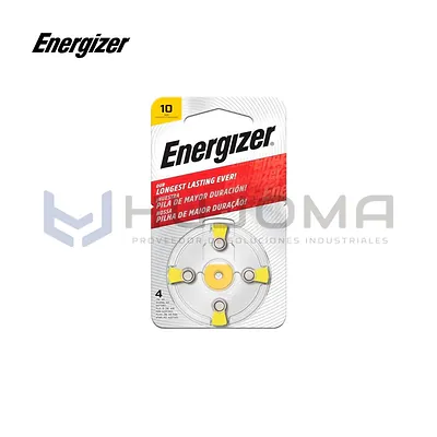 Pila para Audífonos Energizer Audio Size 10 Zinc-Aire