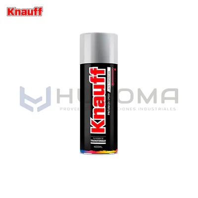 Pintura Spray Alta Temperatura Aluminio Knauff #1605