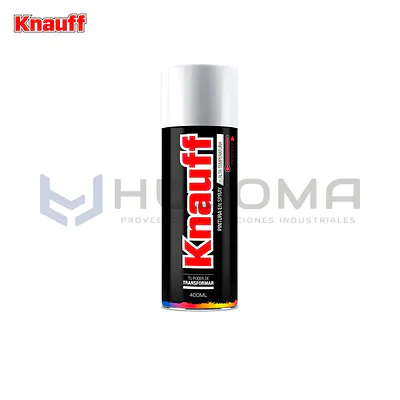 Pintura Spray Alta Temperatura Blanco Brillante Knauff #1602
