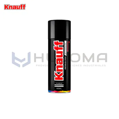 Pintura Spray Alta Temperatura Negro Brillante Knauff #1604