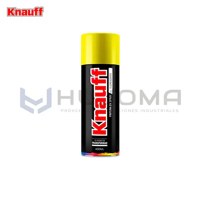 Pintura Spray Fluorescente Amarillo Knauff #101