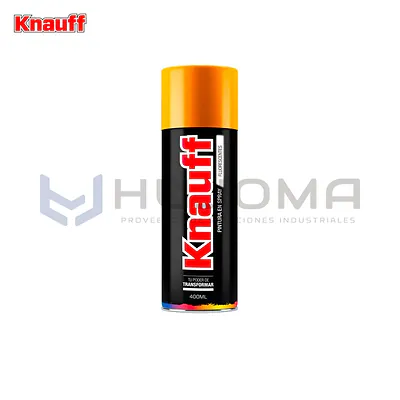 Pintura Spray Fluorescente Mandarina Knauff #107