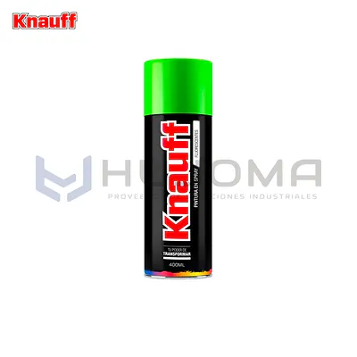 Pintura Spray Fluorescente Verde Knauff #104