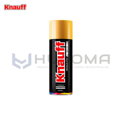 Pintura Spray Metálico Oro 18K Knauff #188