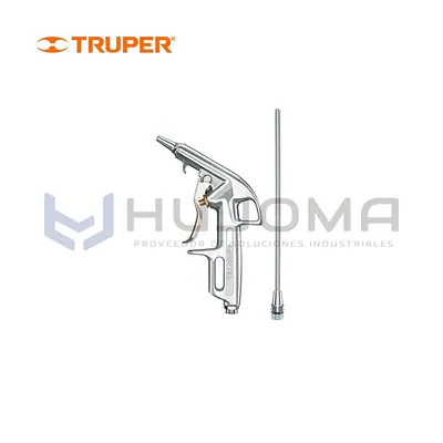 Pistola para Sopletear con 2 boquillas Truper 10647
