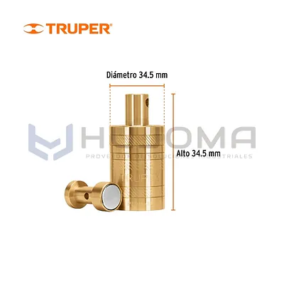 Plomada de Latón 12 oz Truper 17067