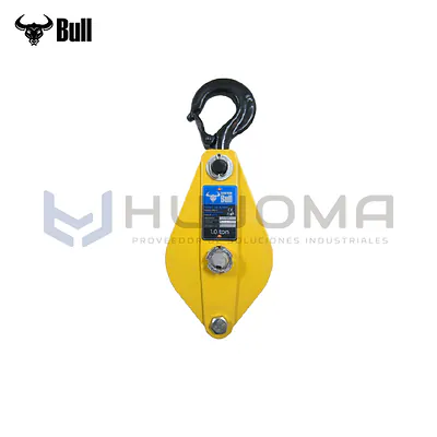 Polea 1 Tonelada HPB-10 para Cable y Cuerda American Bull