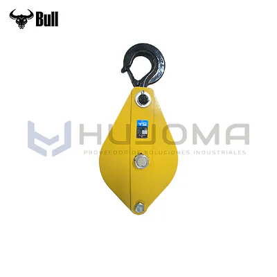 Polea 6.4 Toneladas HPB-64 para Cable y Cuerda American Bull