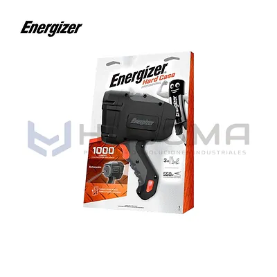 Reflector LED Recargable Energizer Hard Case Profesional 1000 Lumens