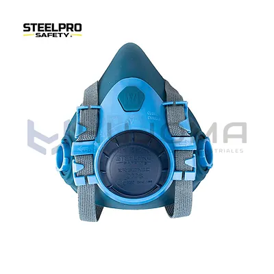 Respirador Ergonic 200S Medio Rostro Silicona Steelpro