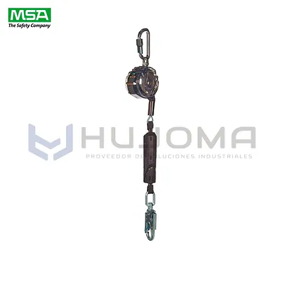 Retráctil V-TEC PFL 3 m Cable Gancho Giratorio MSA VTOHG-031-DE-A