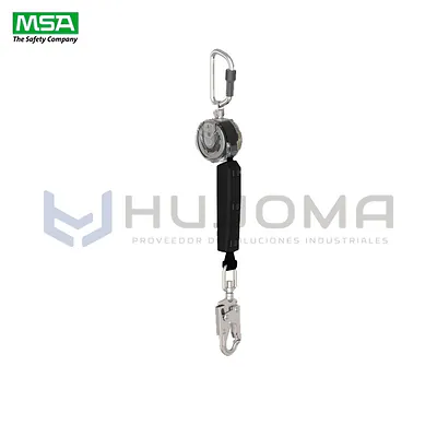 Retráctil V-TEC PFL 3 m Cinta Gancho Giratorio MSA VTOHW-031-DE-A