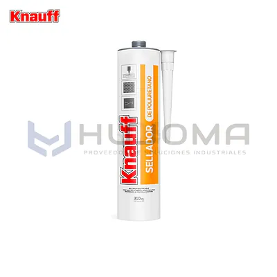 Sellador de Poliuretano Gris 310ml Knauff