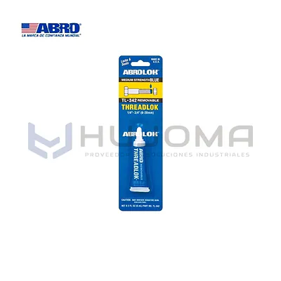 Sellador de Roscas Azul Removible 6 ml TL-342 Abro