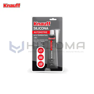 Silicona Automotriz Gris 50g Knauff