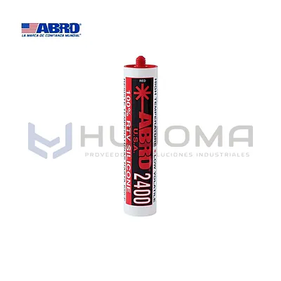 Silicona Automotriz Roja SS-2400 Abro
