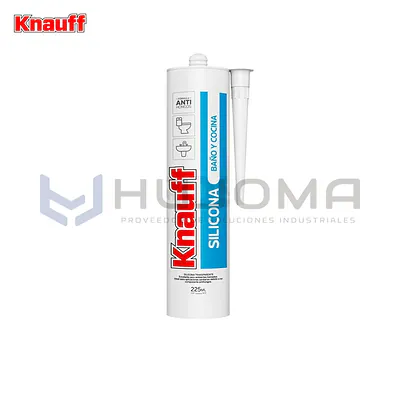 Silicona para Baño y Cocina Transparente 225ml Knauff