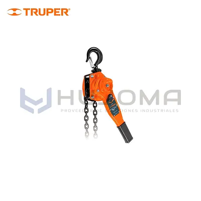 Tecle con Ratchet 3/4 Tonelada (750 kg) Truper 16840