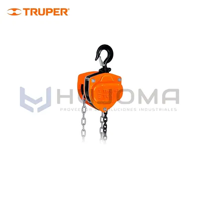 Tecle Manual 0.5 Toneladas (500kg) Truper 16823