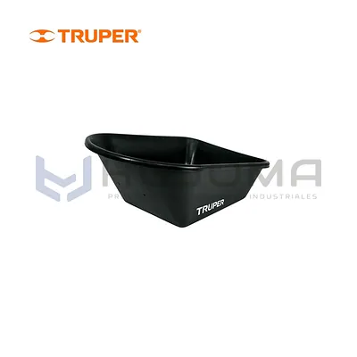 Tolva Plástica 120 L para Carretillas CAT-60PL y TP-6 Truper 10599