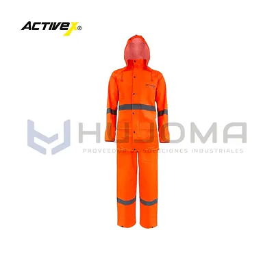Traje PU Acid Block Naranjo Activex