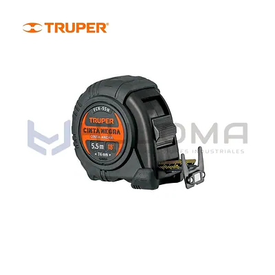 Wincha Cinta Negra 5.5m Truper 11745