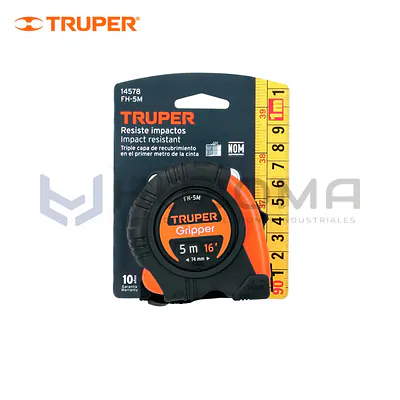 Wincha Gripper 5 m Truper 14578