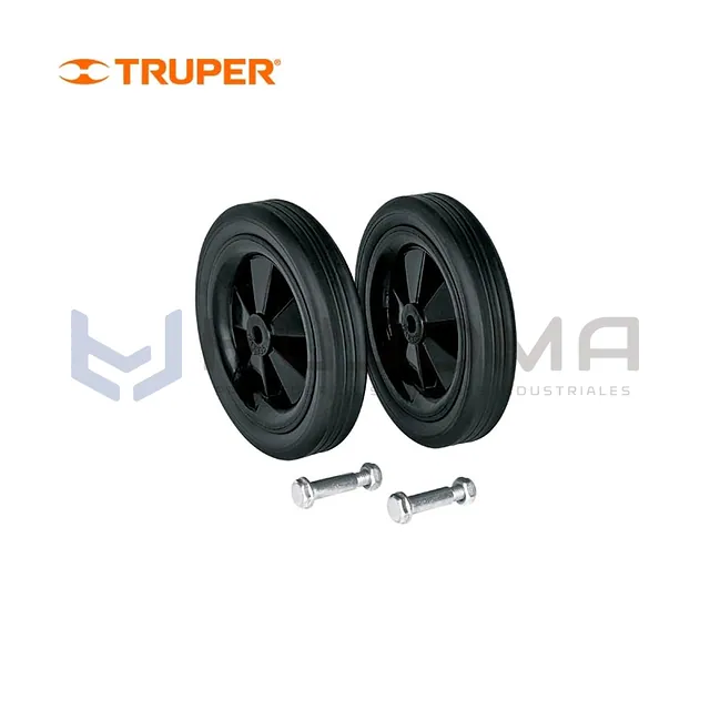 2 ruedas 1-1/2" para compresores Grupo 4 Truper 102080