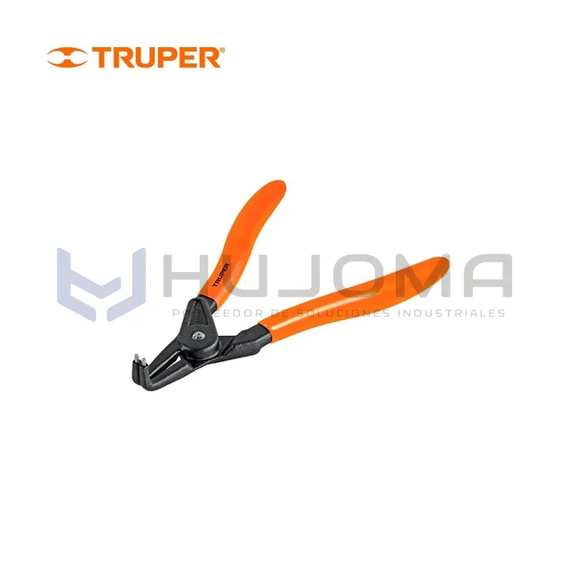 Alicate con punta a 90° para abrir anillos Truper 17364