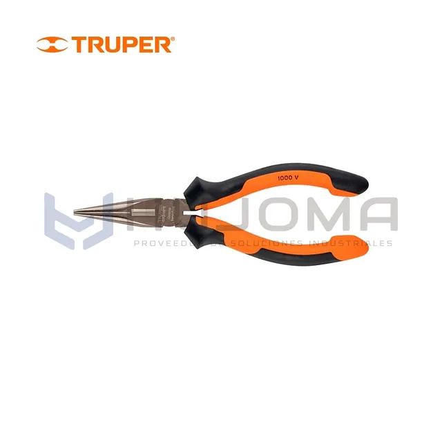 Alicate de punta y corte 6" Comfort Grip Truper 17334