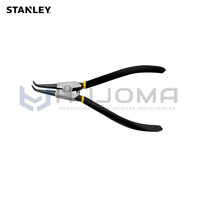 Alicate para Anillos de Retención 7" Exterior Curvo Stanley 84-272