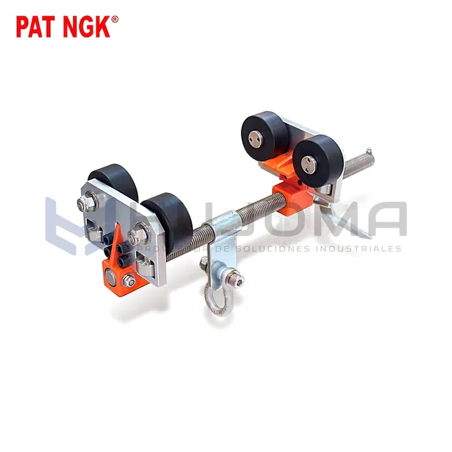 Anclaje para Viga Tipo Trolley y Mordaza IBT-1 Ojo Fijo Pat Ngk