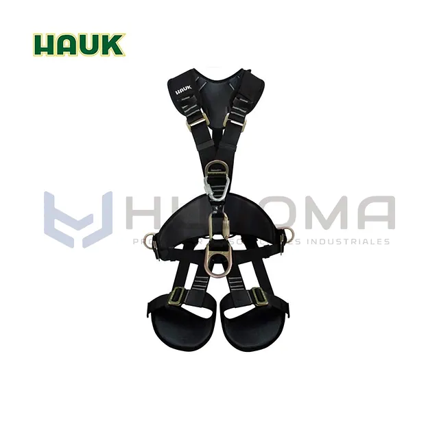 Arnés de Rescatista 6 anillos Hauk (R6A8H)