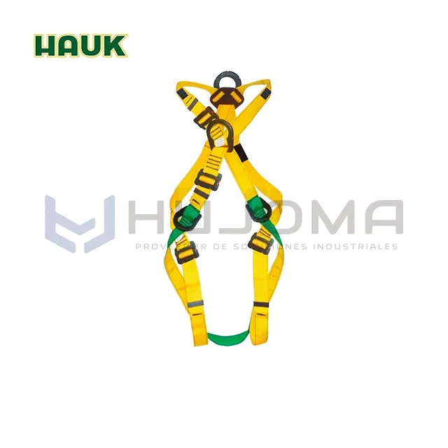 Arnés Dieléctrico 4 anillos y 4 hebillas Hauk (I4A4HD)