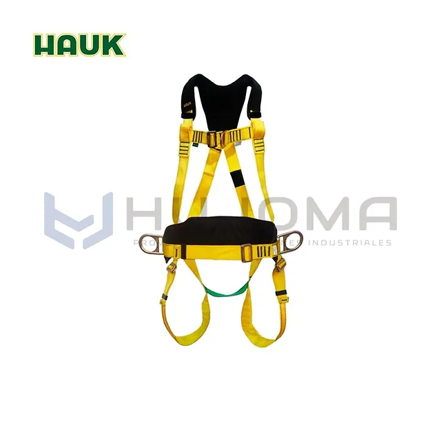 Arnés Integral con apoyo Lumbar 4 anillos Hauk (I4A4HH)