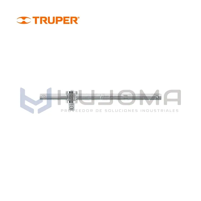 Barra corrediza 10" (25 cm) cuadro 1/2" para dados Truper C-5285