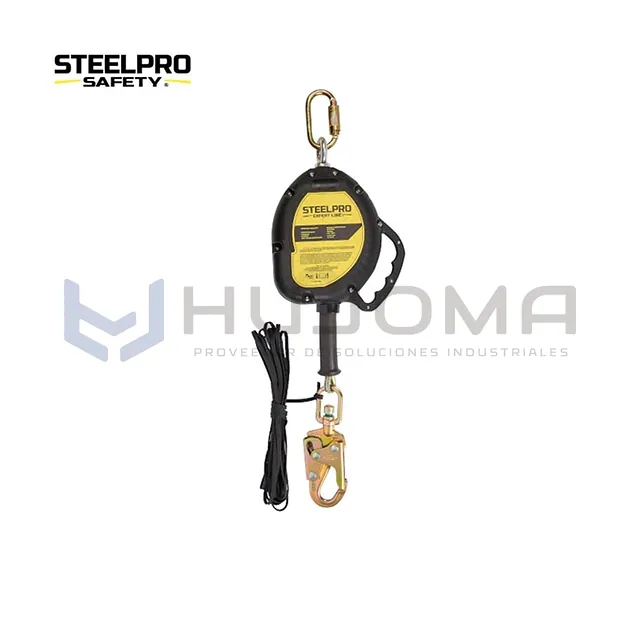 Bloque retráctil de 9 m (30 ft) con cable Steelpro