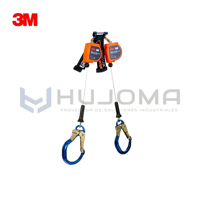 Bloque Retráctil Doble 3M DBI-SALA Nano-Lok Edge 3500277 2.4 m