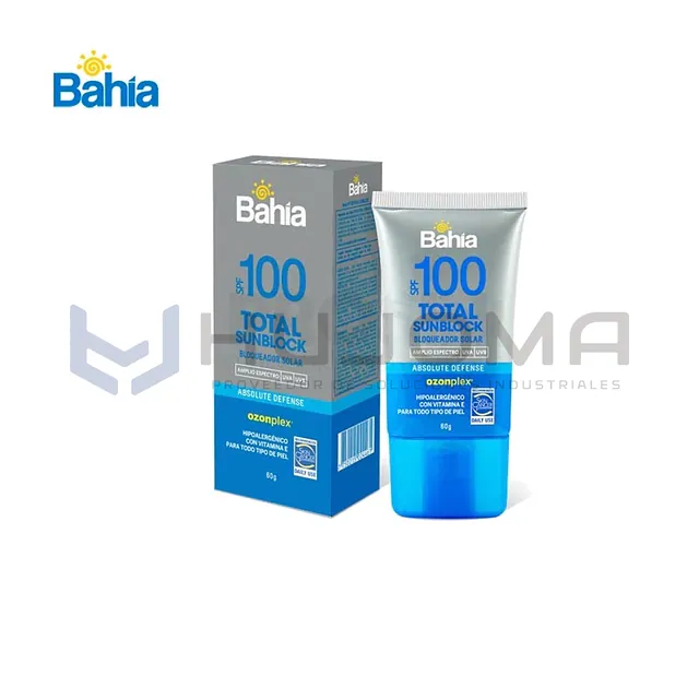 Bloqueador Bahía Total Sunblock SPF100 60 gr