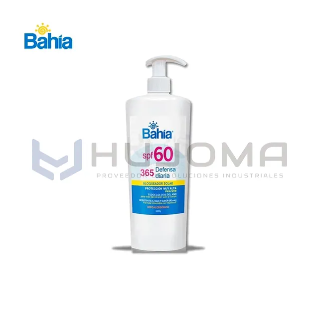 Bloqueador Solar Bahía 365 Defensa Diaria 1 L SPF 60