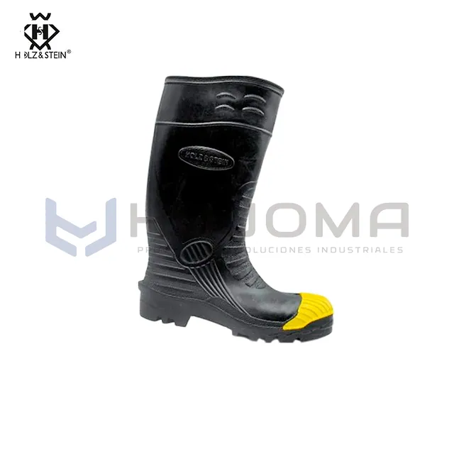 Bota de Caucho Antiperforante Puntera de Seguridad N201 Holz&Stein