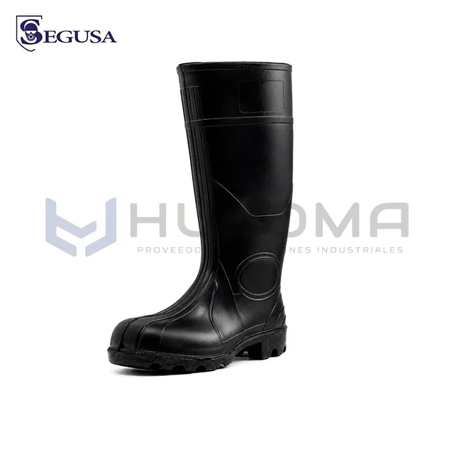 Bota de Caucho GGB Liviana con Puntera de Acero Segusa