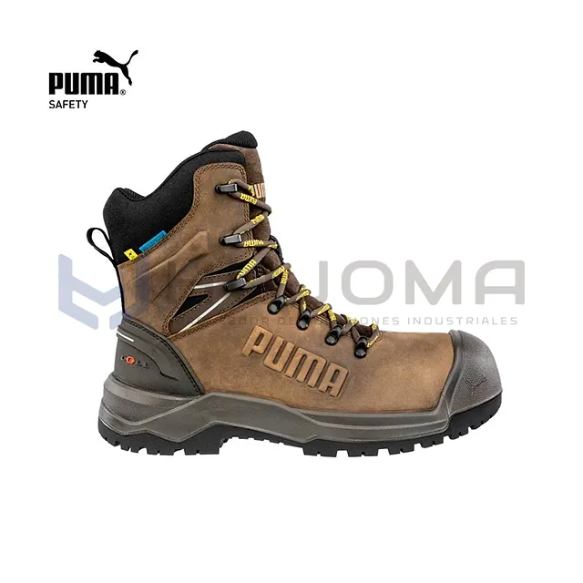 Botín de seguridad Iron HD Brown 8" Mid Puma Safety 63.272.0