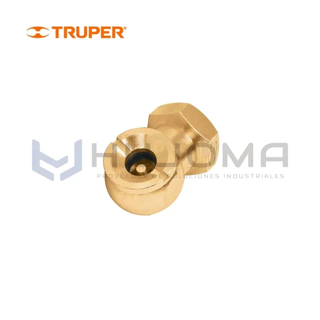 Cabeza infladora de llantas hembra 1/4" NPT Truper 19088