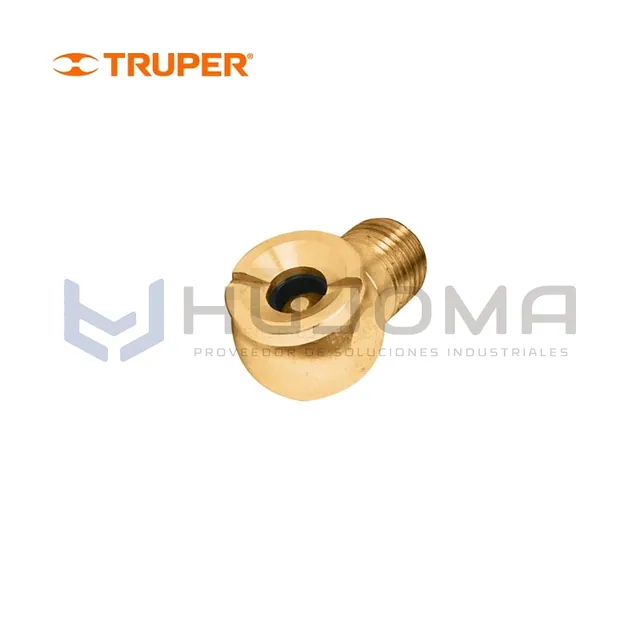 Cabeza infladora de llantas macho 1/4" NPT Truper 19087