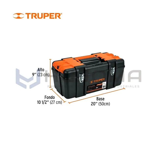 Caja de Herramientas 20" con Compartimentos Truper 102435