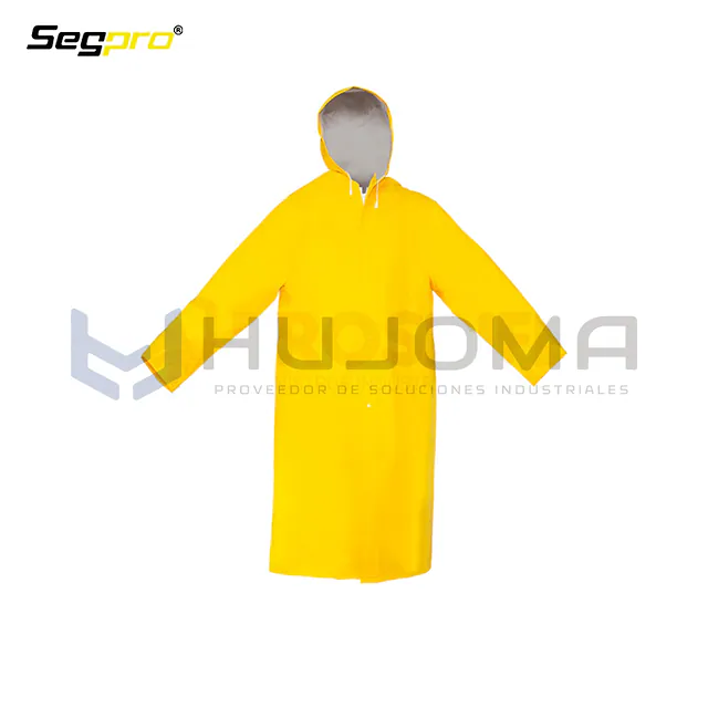 Capotín de PVC para Lluvia 0.32 mm Amarillo Segpro CAPPVCP-AM