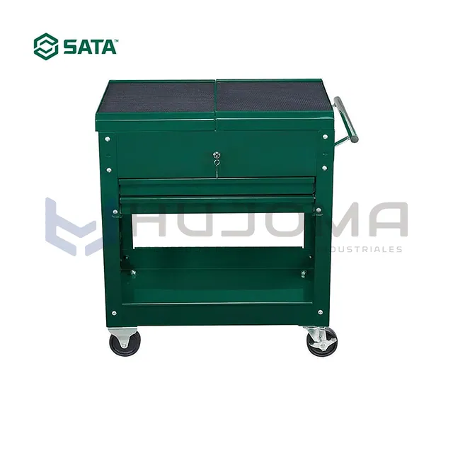 Carro de Herramientas 2 Bandejas y 2 Gavetas 31" Sata 95113