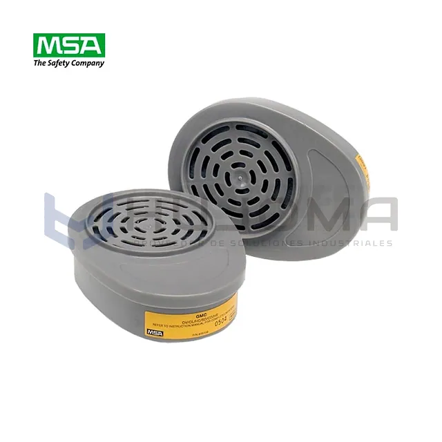 Cartucho MSA GMC Advantage Vapores Orgánicos y Gases Ácidos 815357