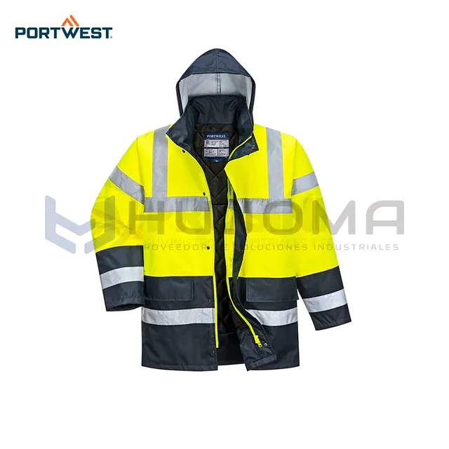 Casaca Parka Alta Visibilidad Contrast Traffic S466 Portwest